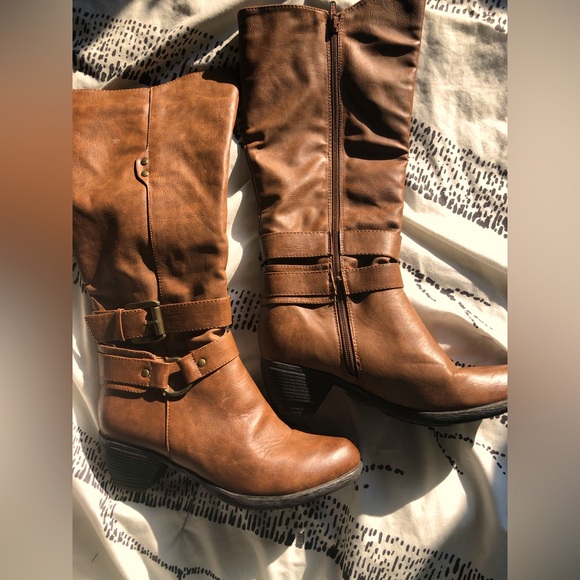 SALONSIX | Faux Leather | Brown Tan | 6/36 - Picture 1 of 7